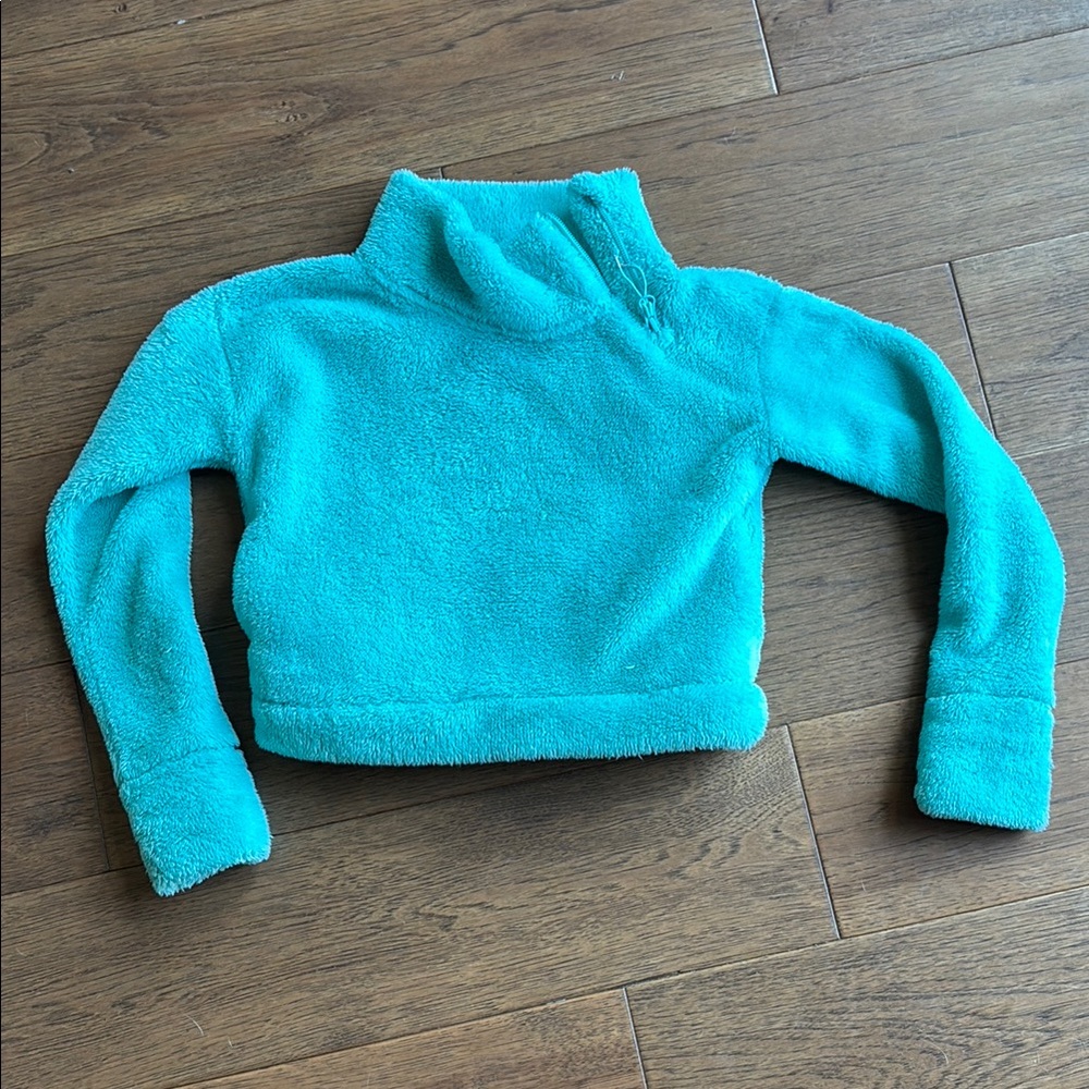 All in Motion Cozy Turquoise girls Sweater